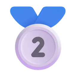 2nd place medal