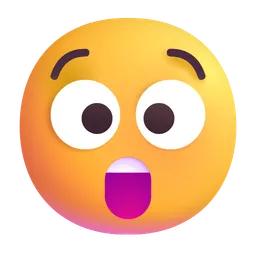 astonished face