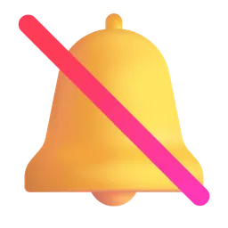 bell with slash