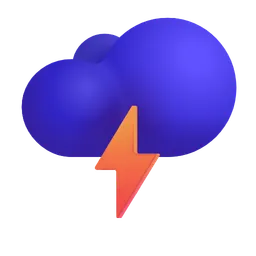 cloud with lightning