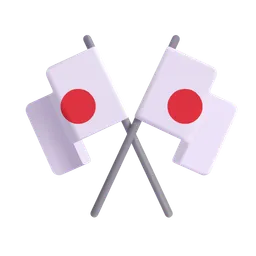 crossed flags