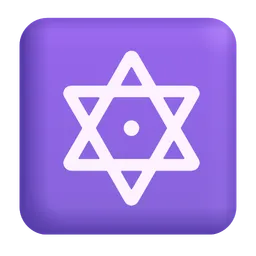 dotted six-pointed star