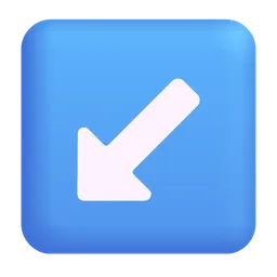 down-left arrow