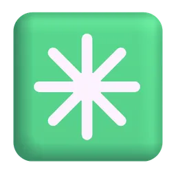 eight-spoked asterisk