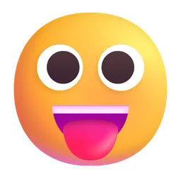 face with tongue