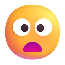 frowning face with open mouth