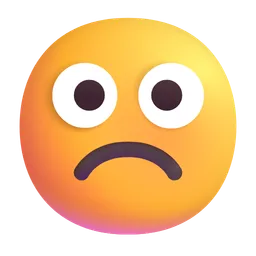 frowning face