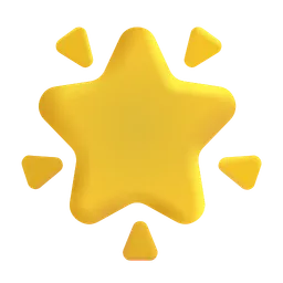 glowing star