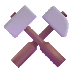 hammer and pick