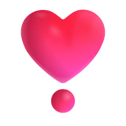 heart exclamation
