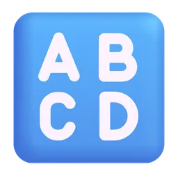 input latin uppercase