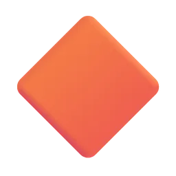 large orange diamond
