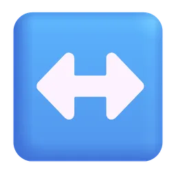 left-right arrow