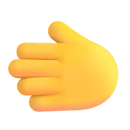 leftwards hand