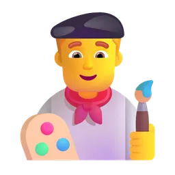 man artist