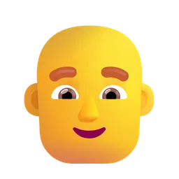 man: bald