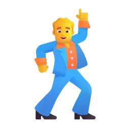 man dancing