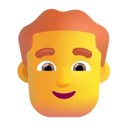 man: red hair