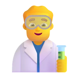 man scientist