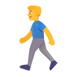 man walking