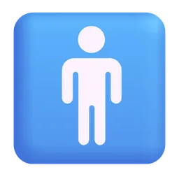 men’s room