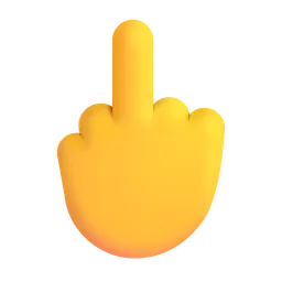 middle finger
