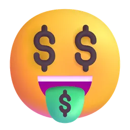 money-mouth face