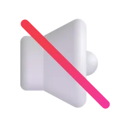 muted speaker