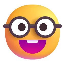 nerd face