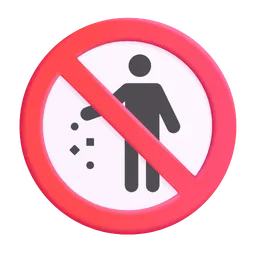 no littering