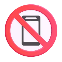 no mobile phones