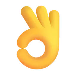 OK hand