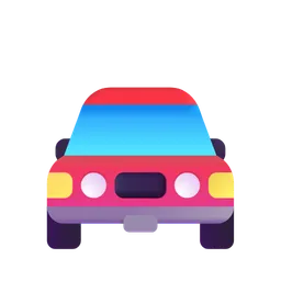 oncoming automobile