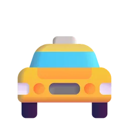oncoming taxi