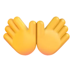 open hands
