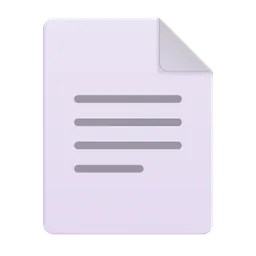 page facing up