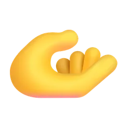 palm up hand