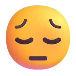 pensive face