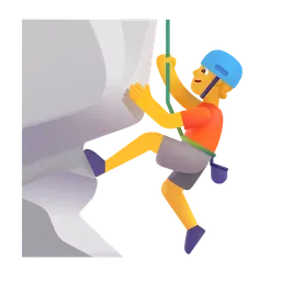 person climbing