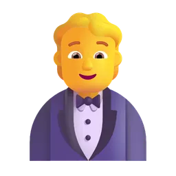 person in tuxedo
