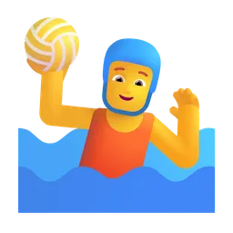 person playing water polo