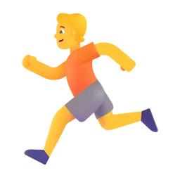 person running