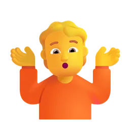 person shrugging