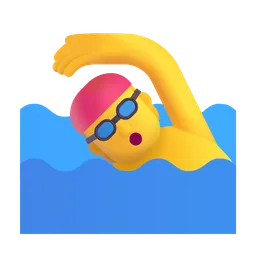 person swimming