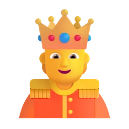 person with crown