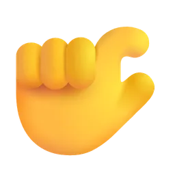 pinching hand