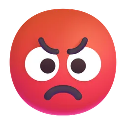 pouting face