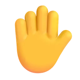 raised hand