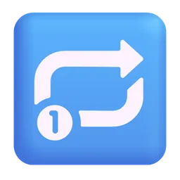 repeat single button