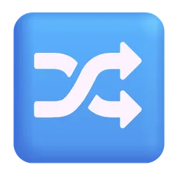 shuffle tracks button